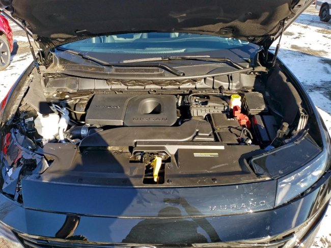 Salvage 2025 Nissan Murano Sv in Black