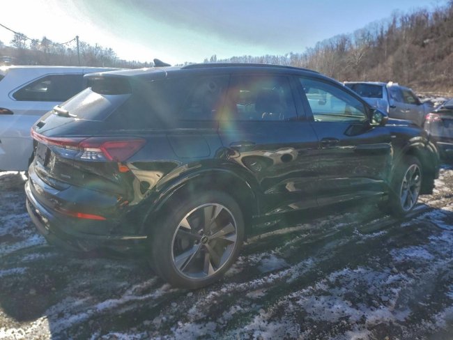 Salvage 2024 Audi Q4 E-tron Premium Plus in Black