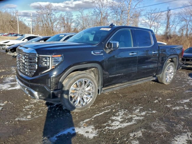Salvage 2023 Gmc Sierra Denali in Black