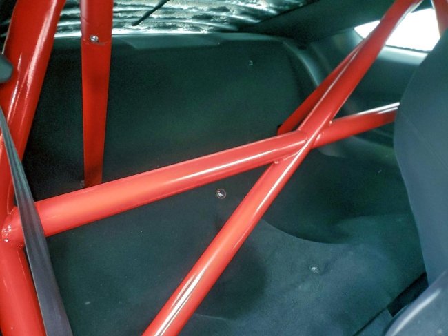 Salvage 2021 Ford Mustang Mach I in Red