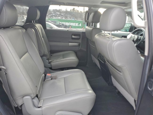 Salvage 2021 Toyota Sequoia Limited in Gray