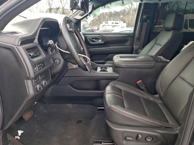 Salvage 2023 Chevrolet Suburban Rst in Black