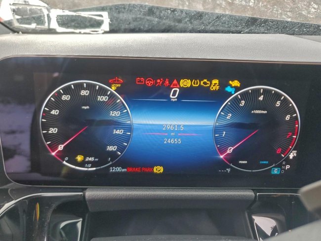 Salvage 2025 Mercedes-benz Gla 250  in Black