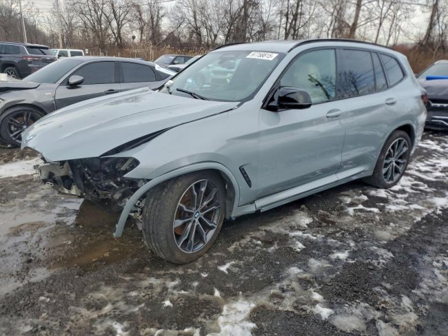 Salvage 2022 Bmw X3 M40i in Gray
