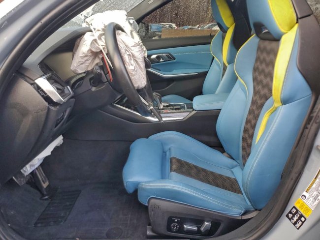 Salvage 2022 Bmw M3 Competition in Blue