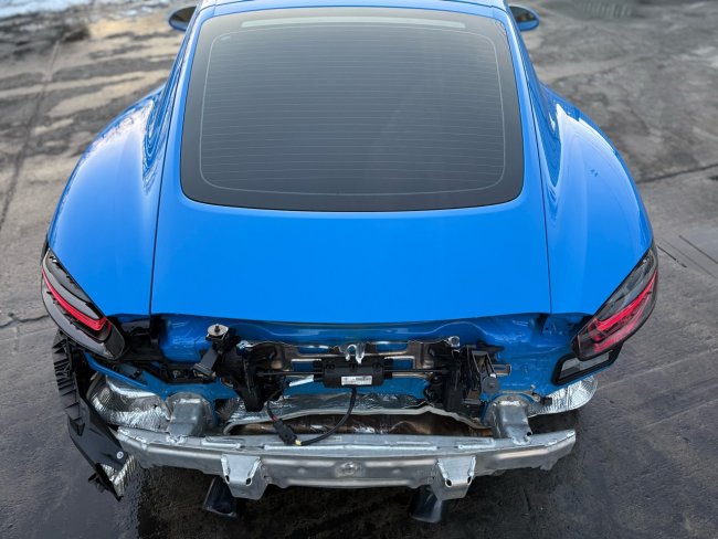 Salvage 2024 Porsche 718 Cayman Gts in Синий
