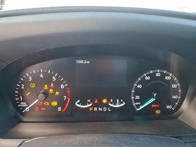 Salvage 2023 Ford Explorer Police Interceptor in Белый