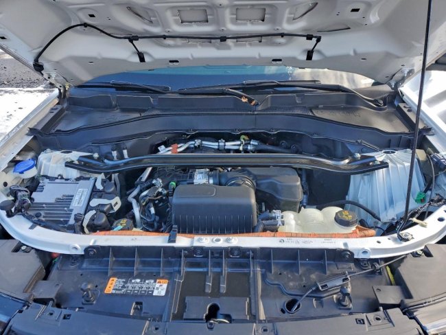 Salvage 2023 Ford Explorer Police Interceptor in Белый