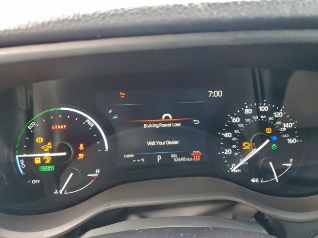 Salvage 2025 Toyota Sienna Xle in Серый