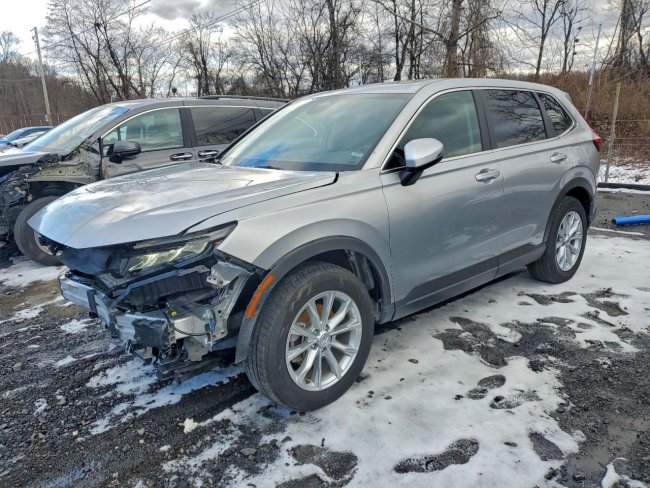 Salvage 2025 Honda Cr-v Ex in Серый