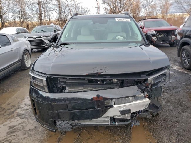 Salvage 2025 Hyundai Santa Fe Calligraphy in Black