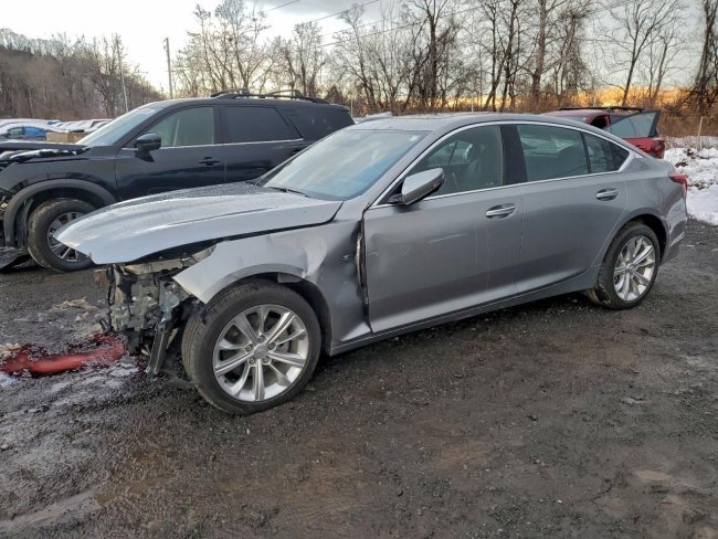 Salvage 2025 Cadillac Ct5 Premium Luxury in Gray