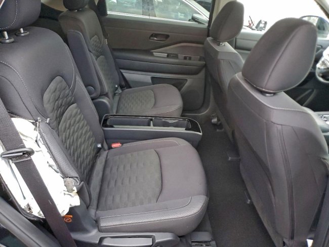 Salvage 2025 Nissan Pathfinder Rock Creek in Black