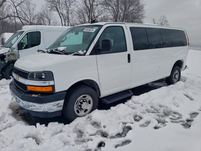 Salvage 2024 Chevrolet Express Express G3500 Lt in White