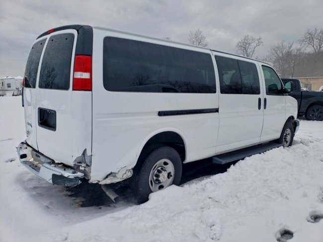 Salvage 2024 Chevrolet Express Express G3500 Lt in White