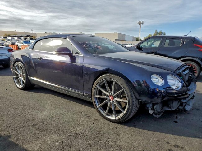 Salvage 2014 Bentley Continental Gt in Black