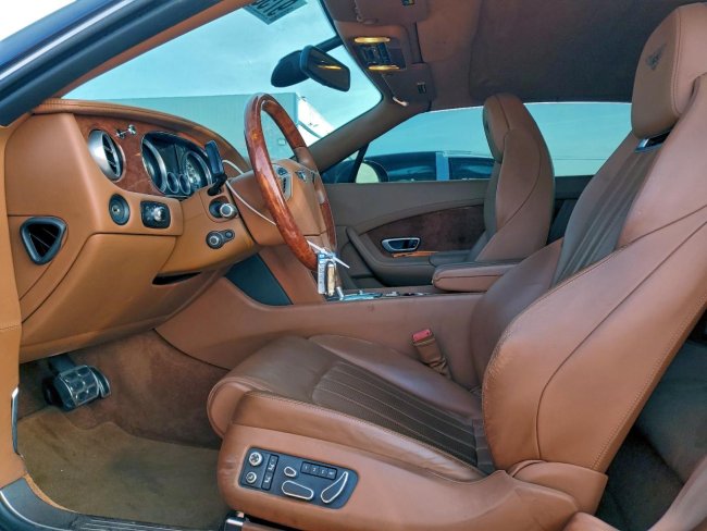 Salvage 2014 Bentley Continental Gt in Black