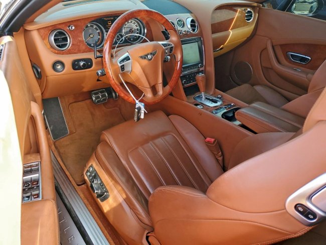 Salvage 2014 Bentley Continental Gt in Black