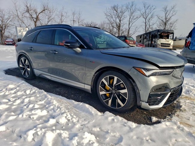 Salvage 2024 Acura Zdx Type-s in Gray