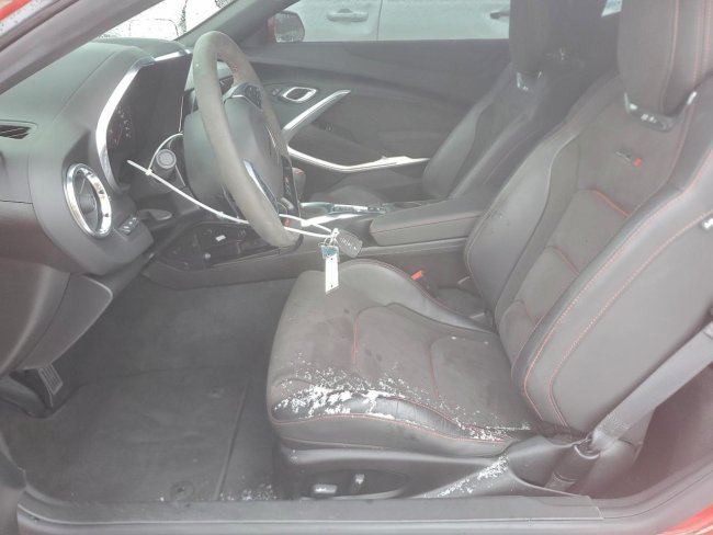 Salvage 2022 Chevrolet Camaro Zl1 in Red