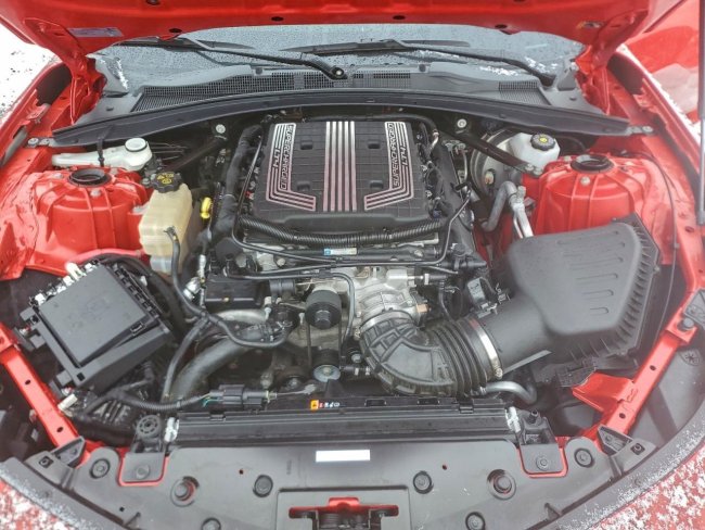 Salvage 2022 Chevrolet Camaro Zl1 in Red