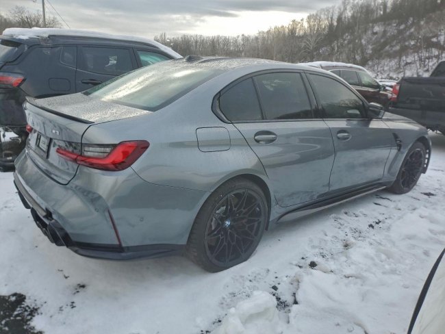 Salvage 2025 Bmw M3  in Gray