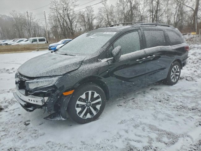 Salvage 2026 Honda Odyssey Exl in Black
