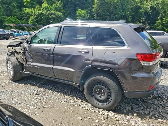 Salvage 2021 Jeep Grand Cherokee Laredo in Gray