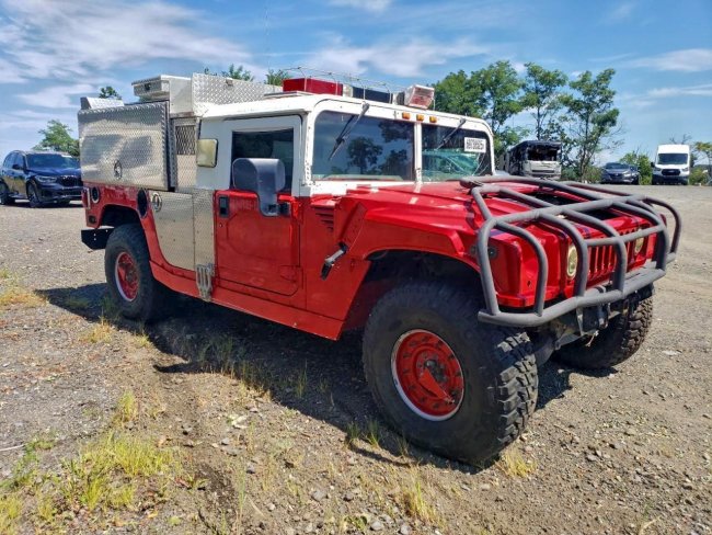 Salvage 1996 American General H1 Xlc2 in Red