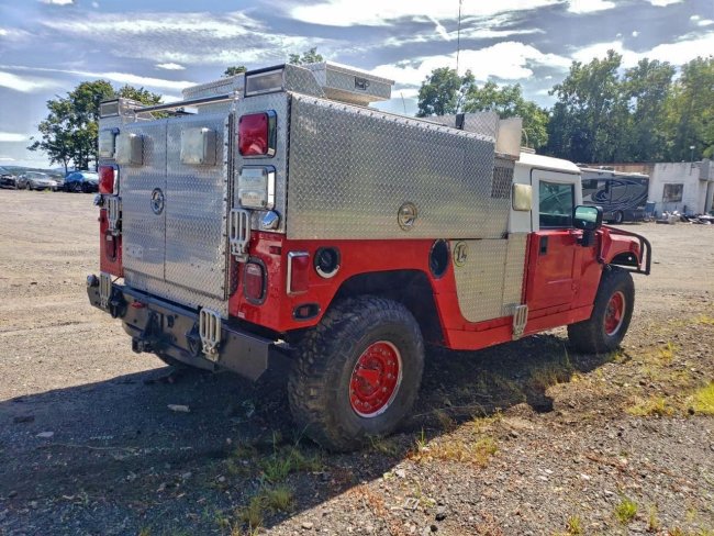 Salvage 1996 American General H1 Xlc2 in Red