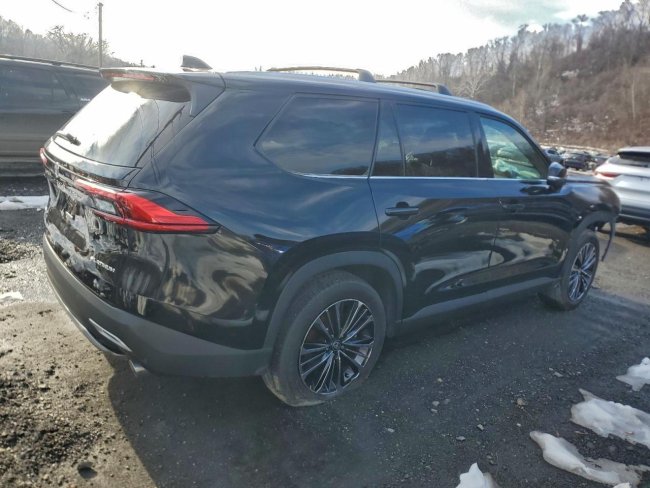 Salvage 2024 Toyota Grand Highlander Limited in Black