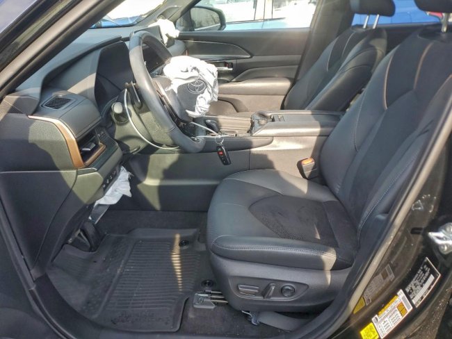 Salvage 2024 Toyota Grand Highlander Limited in Black