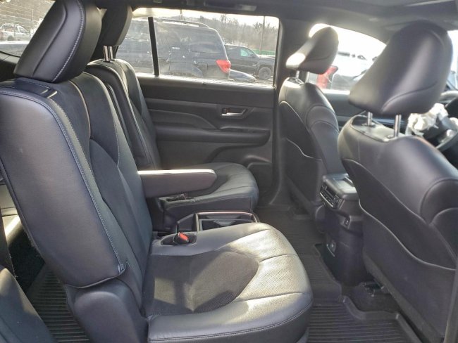 Salvage 2024 Toyota Grand Highlander Limited in Black