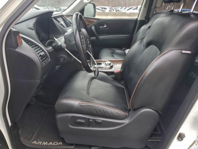 Salvage 2020 Nissan Armada  in White