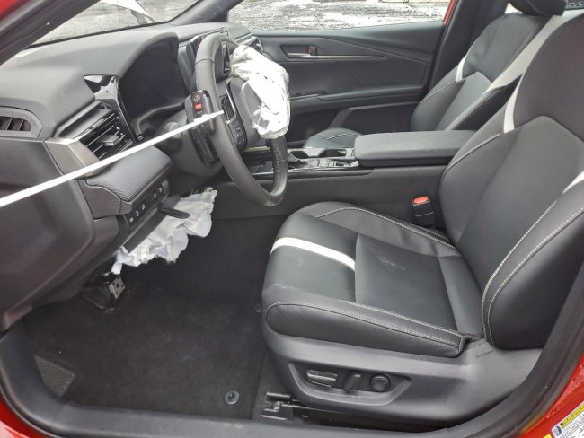 Salvage 2025 Toyota Camry Xse in Burgundy