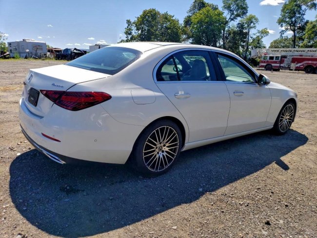 Salvage 2023 Mercedes-benz C 300 4matic in White