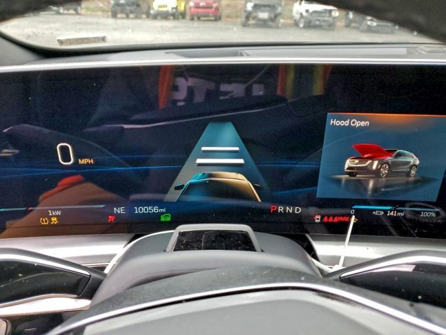 Salvage 2024 Cadillac Lyriq  in Green