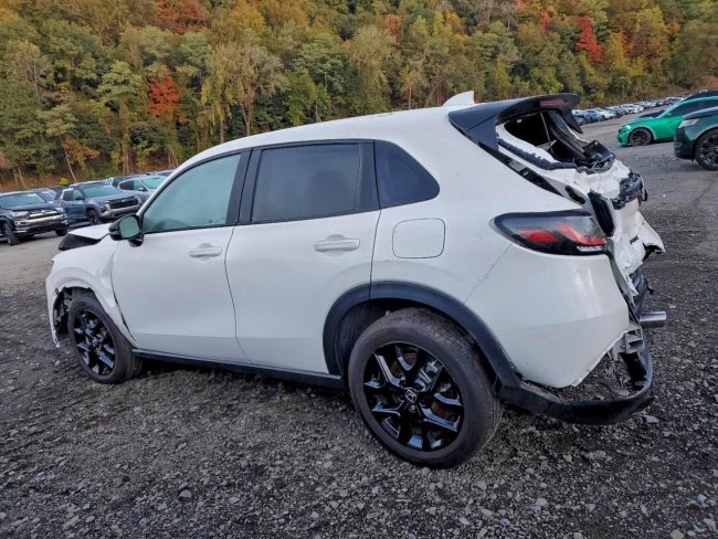 Salvage 2025 Honda Hr-v  in White