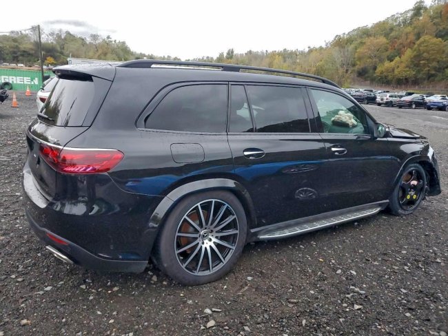 Salvage 2024 Mercedes-benz Gls 580 4matic in Black