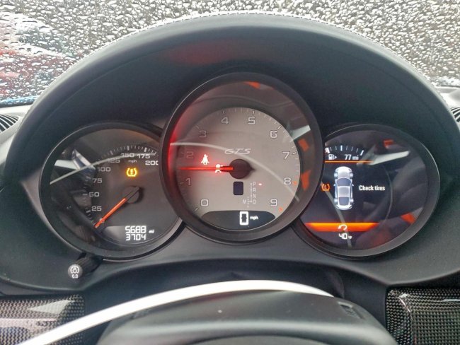 Salvage 2024 Porsche 718 Cayman Gts in Blue