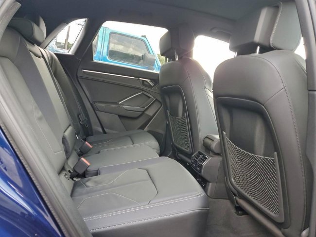 Salvage 2025 Audi Q3 Premium S Line 45 in Blue