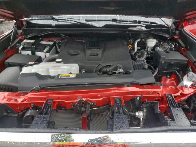 Salvage 2025 Toyota Tundra  in Red