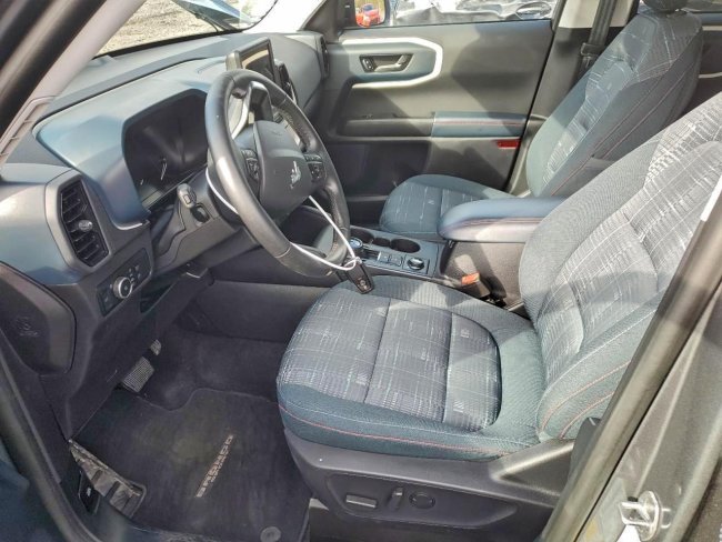 Salvage 2024 Ford Bronco Sport Heritage in Gray