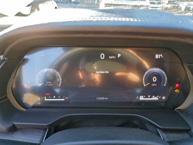 Salvage 2024 Jeep Grand Cherokee L Limited in Black