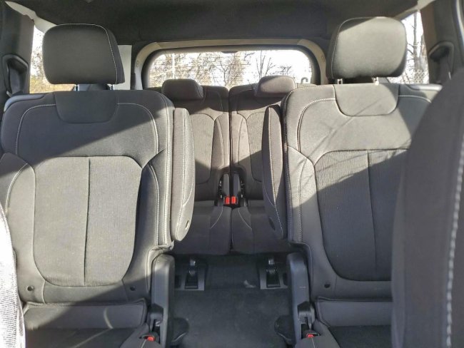 Salvage 2025 Jeep Grand Cherokee L  in Burgundy