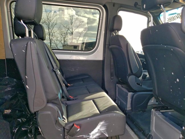 Salvage 2024 Mercedes-benz Sprinter  in Gray