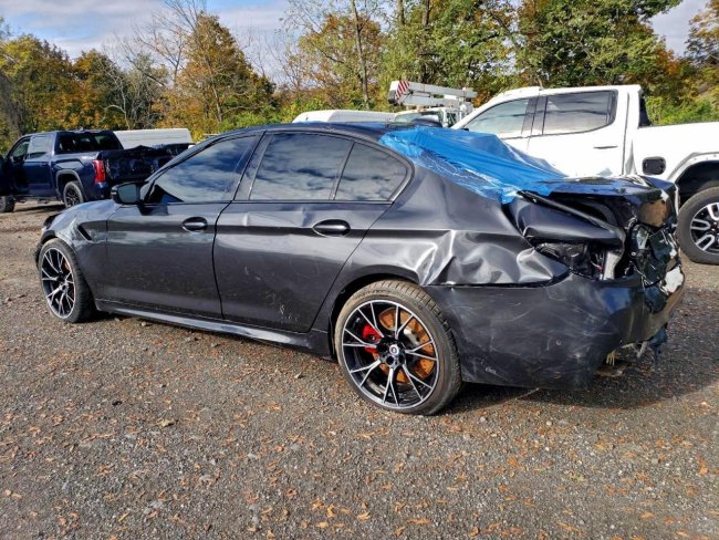 Salvage 2023 Bmw M5 Competiton in Black