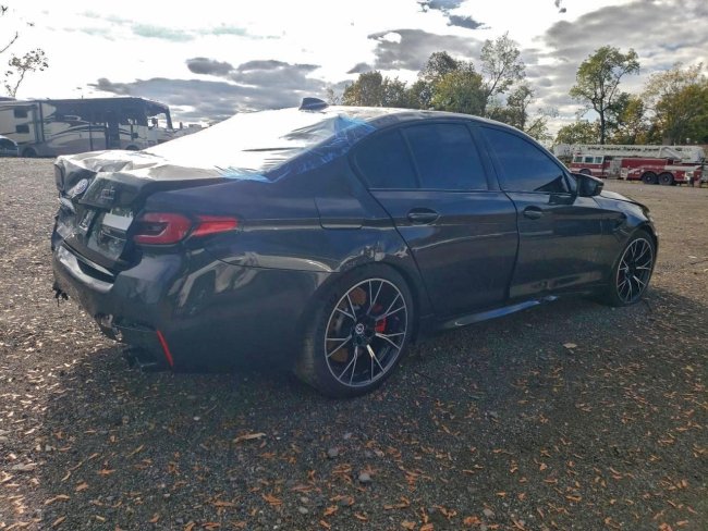 Salvage 2023 Bmw M5 Competiton in Black