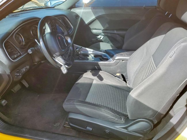 Salvage 2019 Dodge Challenger R/t in Yellow