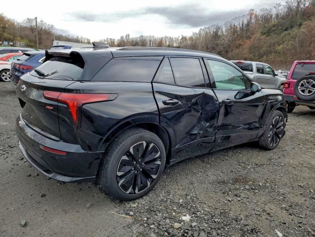 Salvage 2024 Chevrolet Blazer Rs in Black